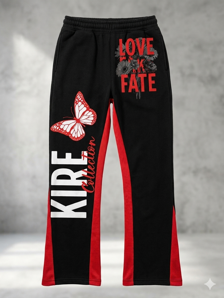 Flared Sweat Pants