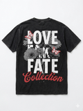 "Love/Fate Collection" Gray Man Acid Wash T-Shirt